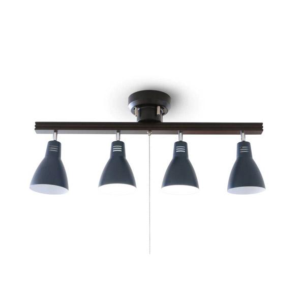 アイリスオーヤマ 4灯シーリングライト ストレートタイプ CL-4E26SW-A ネイビー [振込不可] | IRIS OHYAMA | 02