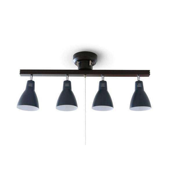 アイリスオーヤマ 4灯シーリングライト ストレートタイプ CL-4E26SW-A ネイビー [振込不可] | IRIS OHYAMA | 04