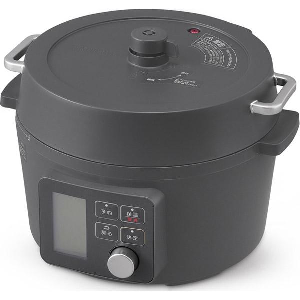 アイリスオーヤマ 電気圧力鍋（4.0L） ブラック KPC-MA4-B [振込不可][代引不可] | IRIS OHYAMA | 03