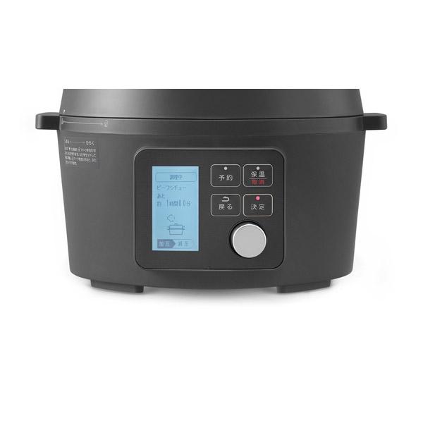 アイリスオーヤマ 電気圧力鍋（4.0L） ブラック KPC-MA4-B [振込不可][代引不可] | IRIS OHYAMA | 04