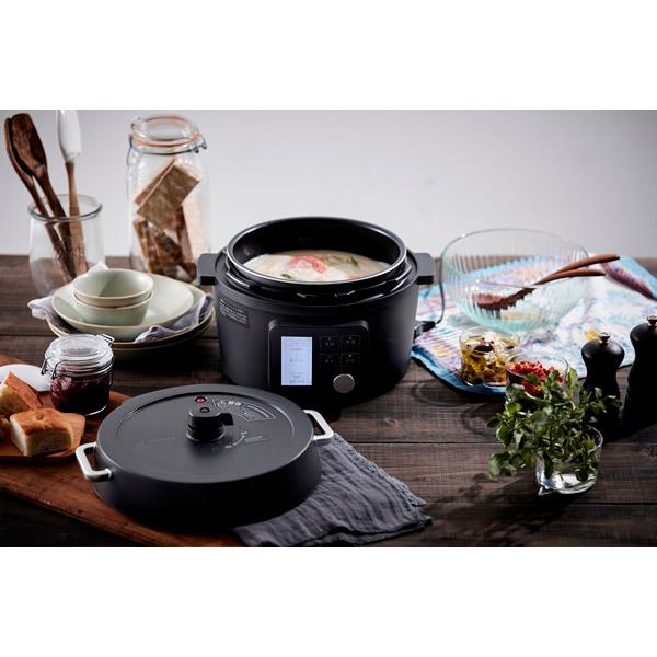 アイリスオーヤマ 電気圧力鍋（4.0L） ブラック KPC-MA4-B [振込不可][代引不可] | IRIS OHYAMA | 05