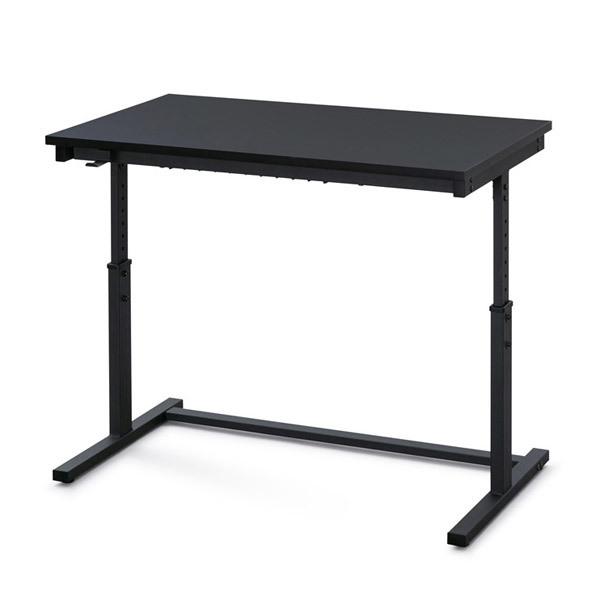 アイリスオーヤマ 昇降デスク［W100×D58.9×H72〜59〜80cm］  ブラック UDD-1000 | IRIS OHYAMA | 01