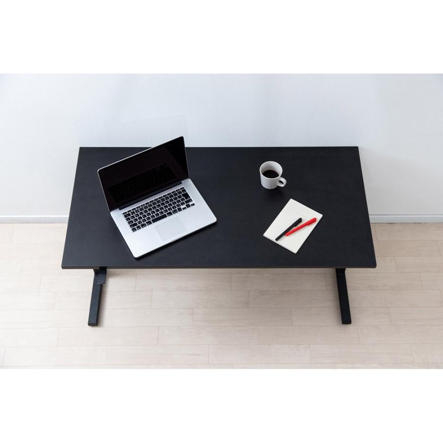 アイリスオーヤマ 昇降デスク［W120×D58.9×H72〜59〜80cm］  ブラック UDD-1200 | IRIS OHYAMA | 04