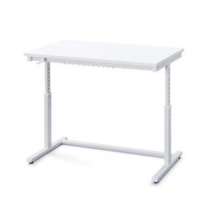 アイリスオーヤマ 昇降デスク［W100×D58.9×H72〜59〜80cm］  ホワイト UDD-1000 | IRIS OHYAMA