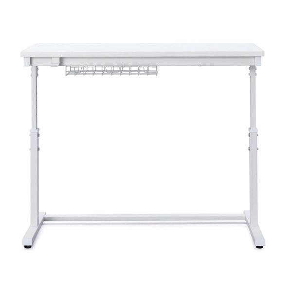 アイリスオーヤマ 昇降デスク［W100×D58.9×H72〜59〜80cm］  ホワイト UDD-1000 | IRIS OHYAMA | 08