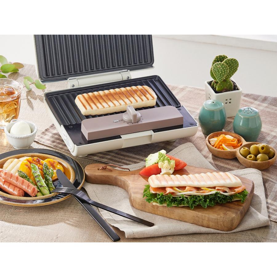 アイリスオーヤマ マルチサンドメーカー用パニーニプレート ダブルサイズ | IRIS OHYAMA | 02