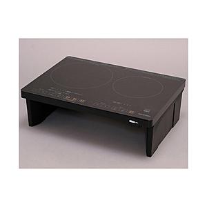 アイリスオーヤマ IHクッキングヒーター  ブラック IHC-WKG3S-B ［2口 /100V］ | IRIS OHYAMA