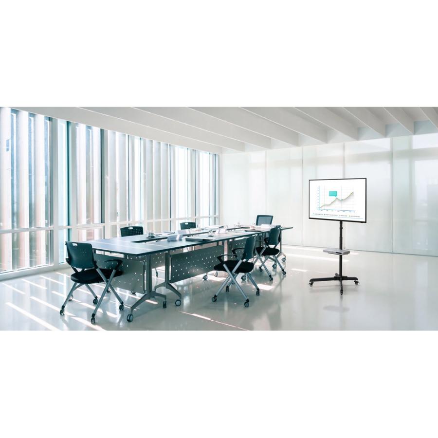 アイリスオーヤマ ディスプレイスタンド  ブラック UTS-S7016S 【864】 | IRIS OHYAMA | 02