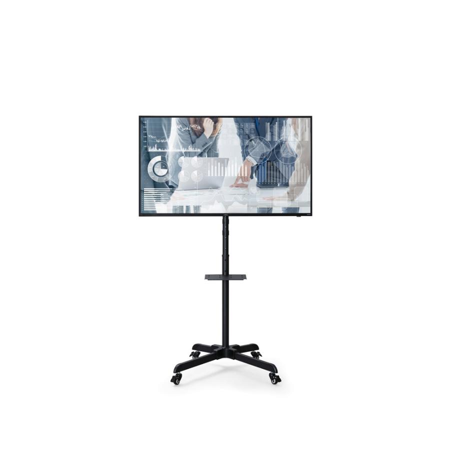 アイリスオーヤマ ディスプレイスタンド  ブラック UTS-S7016S 【864】 | IRIS OHYAMA | 04