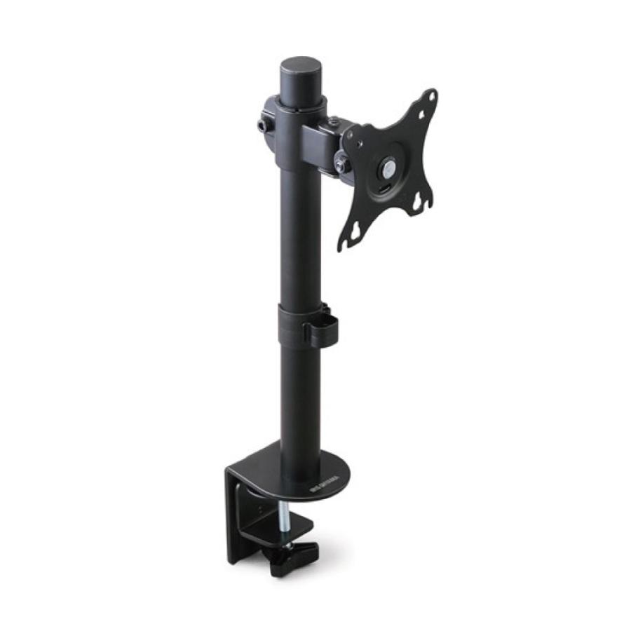 アイリスオーヤマ モニターアーム [1画面 /17〜32インチ] 固定式 クランプ式 LUCA ブラック DA-1040 [振込不可] | IRIS OHYAMA | 01