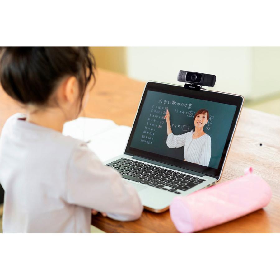 アイリスオーヤマ ウェブカメラ  ブラック ICA-841 ［有線］ | IRIS OHYAMA | 04