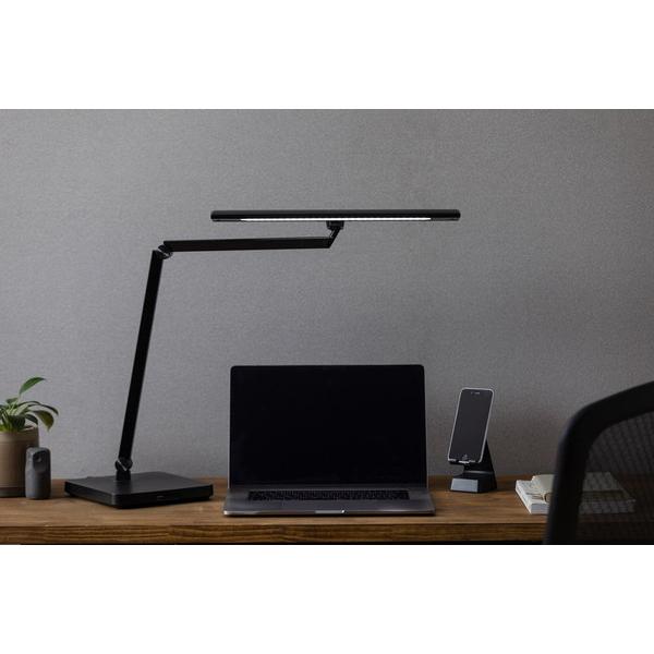 アイリスオーヤマ デスクライトT型 ベースタイプ   LDL-TBDL-KB ［LED /昼光色〜電球色］ | IRIS OHYAMA | 01