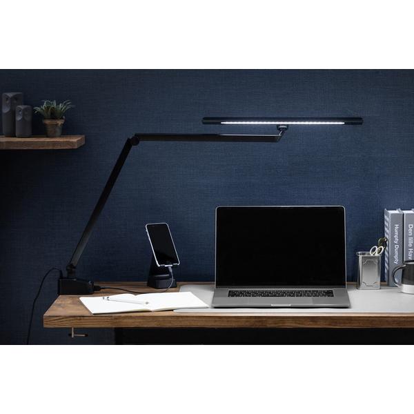 アイリスオーヤマ デスクライトT型 クランプタイプ   LDL-TCDL-KB ［LED /昼光色〜電球色］ | IRIS OHYAMA | 01