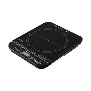 アイリスオーヤマ 卓上IHコンロ 対面操作式 1400W   IHC-TM142-B ［1口 /100V］ | IRIS OHYAMA