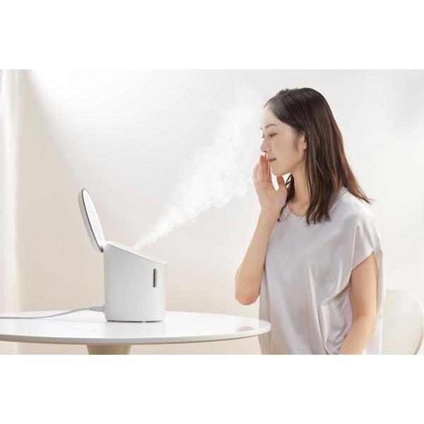 アイリスオーヤマ フェイススチーマー  ホワイト FST-101 | IRIS OHYAMA | 03