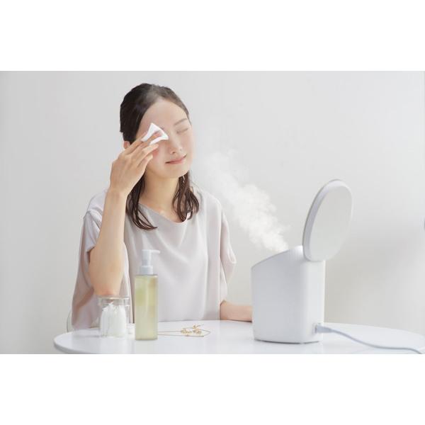 アイリスオーヤマ フェイススチーマー  ホワイト FST-101 | IRIS OHYAMA | 04