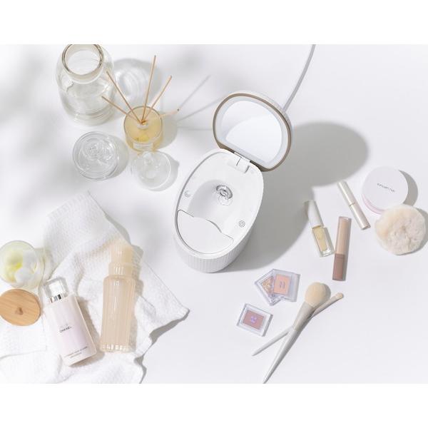 アイリスオーヤマ フェイススチーマー  ホワイト FST-101 | IRIS OHYAMA | 06