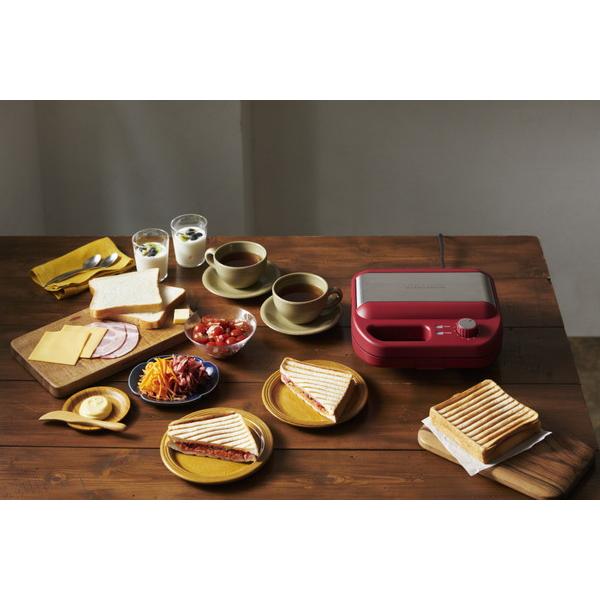 ビタントニオ VWH-600-R ワッフル＆ホットサンドベーカー レッド |  | 11