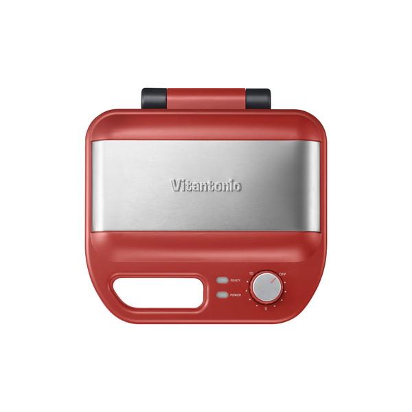 ビタントニオ VWH-600-R ワッフル＆ホットサンドベーカー レッド |  | 01