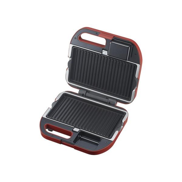 ビタントニオ VWH-600-R ワッフル＆ホットサンドベーカー レッド |  | 02