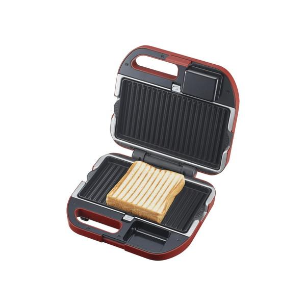 ビタントニオ VWH-600-R ワッフル＆ホットサンドベーカー レッド |  | 03