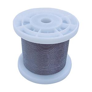 ニッサチェイン ニッサチェイン　透明コーティングワイヤロープ　１．５ｍｍ×１００ｍ　１巻 | 