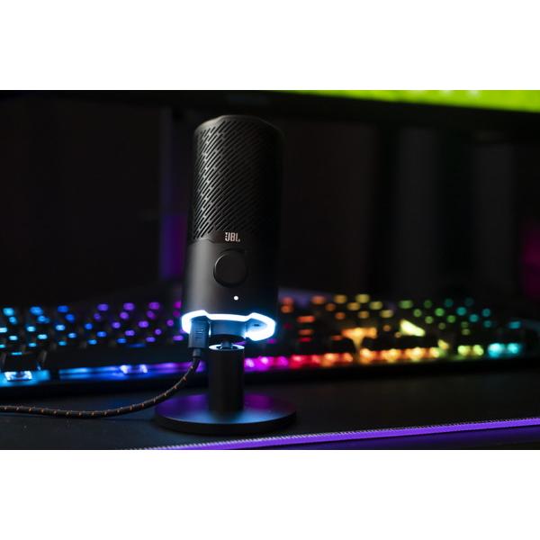 JBL(ジェービーエル) ゲーミングマイク Quantum Stream ブラック JBLQSTREAMBLK [USB] 【sof001】 [振込不可][代引不可] | JBL | 10