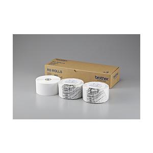 brother(ブラザー) RDロール プレカット紙ラベル 3ロール RD ROLLS  RD-U04J1 ［60mm幅］ | ブラザー工業