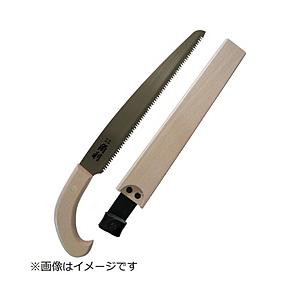 角利産業 ＫＡＫＵＲＩ　木サヤ付剪定鋸　上製白柄白サヤ　２４０ｍｍ   41318 | 