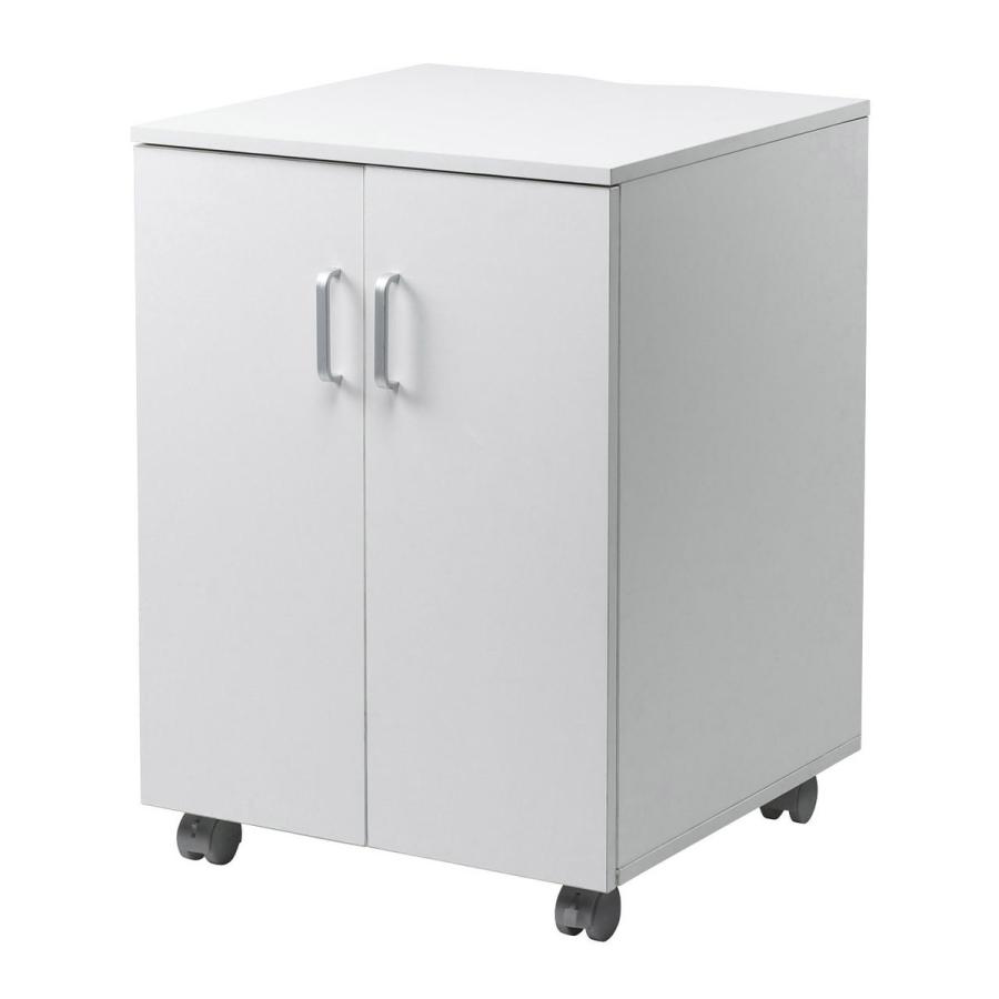 SANWA SUPPLY(サンワサプライ) 扉付きプリンタスタンド（W500ｘD500ｘH700mm）  ホワイト LPS-119W | SANWA SUPPLY | 01