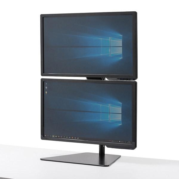 SANWA SUPPLY(サンワサプライ) 液晶モニタスタンド(上下2面) CR-LA1506BK | SANWA SUPPLY | 02