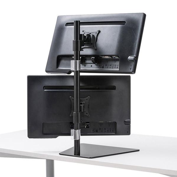 SANWA SUPPLY(サンワサプライ) 液晶モニタスタンド(上下2面) CR-LA1506BK | SANWA SUPPLY | 03