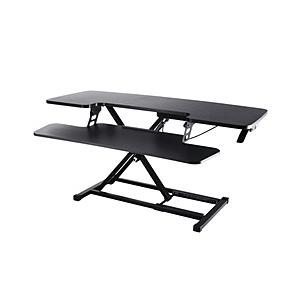 SANWA SUPPLY(サンワサプライ) 机上デスク [W1060ｘD630ｘH120〜510mm] エルゴノミクスリフトアップデスク  ブラック MR-ERGST6BK | SANWA SUPPLY