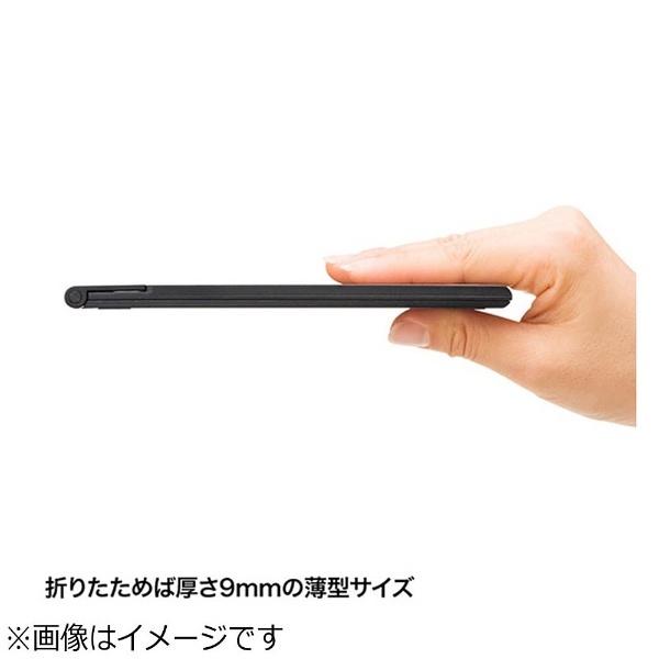 SANWA SUPPLY(サンワサプライ) タブレット用［〜厚さ19mm］　モバイルスタンド　ブラック　PDA-STN11BK [振込不可] | SANWA SUPPLY | 03