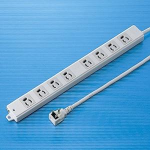 SANWA SUPPLY(サンワサプライ) 工事物件タップ（3P・8個口・3m)　TAP-K8L-3 | SANWA SUPPLY | 01