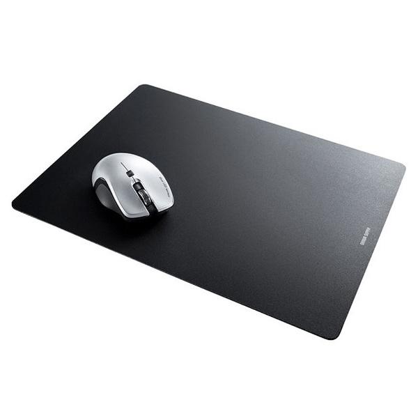 SANWA SUPPLY(サンワサプライ) マウスパッド［260x350x2.6mm］　四角型 LL　ブラック　MPD-NS3-LL | SANWA SUPPLY | 04