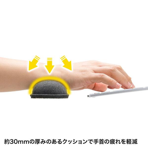 SANWA SUPPLY(サンワサプライ) クッションリストレスト TOK-ERG5DGY-M | SANWA SUPPLY | 03