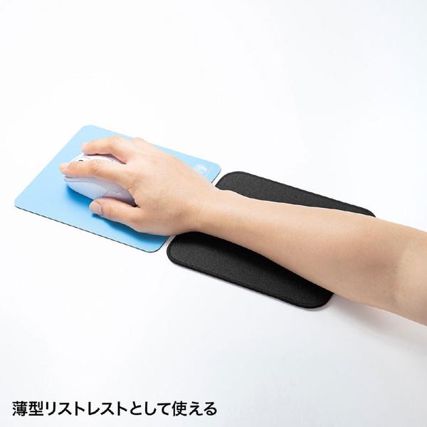 SANWA SUPPLY(サンワサプライ) MPD-NS4-S マウスパッド [150ｘ180ｘ4mm] Sサイズ ブラック | SANWA SUPPLY | 02