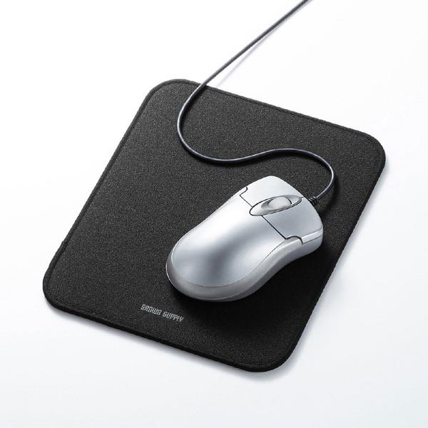 SANWA SUPPLY(サンワサプライ) MPD-NS4-S マウスパッド [150ｘ180ｘ4mm] Sサイズ ブラック | SANWA SUPPLY | 05