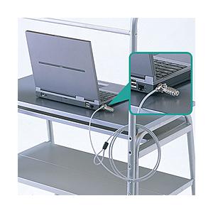 SANWA SUPPLY(サンワサプライ) SL-38 （ノートパソコンセキュリティキット/鍵＆ワイヤー一体型/ダイヤルロックタイプ | SANWA SUPPLY