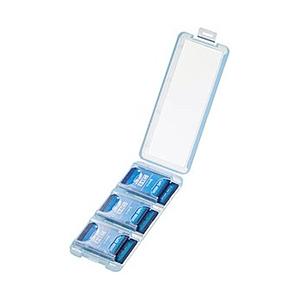 SANWA SUPPLY(サンワサプライ) SDカードケース（6枚収納）（クリアブルー）FC-MMC23SDCBL | SANWA SUPPLY