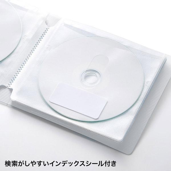SANWA SUPPLY(サンワサプライ) DVD・CDファイルケース（12枚収納） FCD-FL12CL クリア 【864】 | SANWA SUPPLY | 02