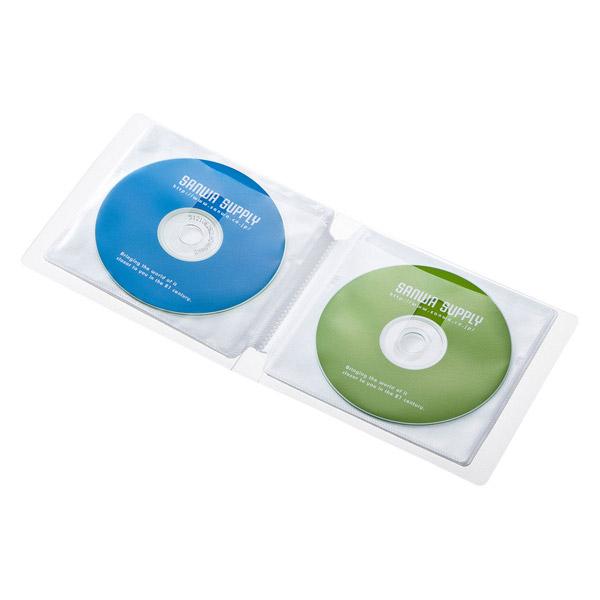SANWA SUPPLY(サンワサプライ) DVD・CDファイルケース（12枚収納） FCD-FL12CL クリア 【864】 | SANWA SUPPLY | 04