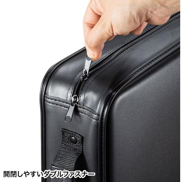 SANWA SUPPLY(サンワサプライ) FCD-WLBD320BK  320枚収納 ブルーレイディスク対応セミハードケース ブラック | SANWA SUPPLY | 05