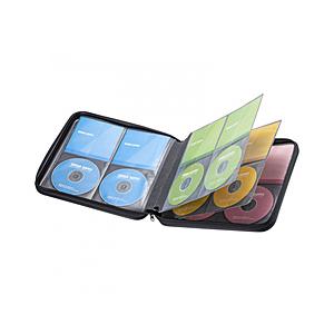 SANWA SUPPLY(サンワサプライ) Blu-ray/DVD/CD対応 CDジャケット収納対応セミハードケース 160枚収納  ブラック FCD-WLBD160BBK | SANWA SUPPLY
