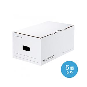 SANWA SUPPLY(サンワサプライ) DVD対応 マルチ収納ボックスケース 21枚収納×5   FCD-MT6W | SANWA SUPPLY