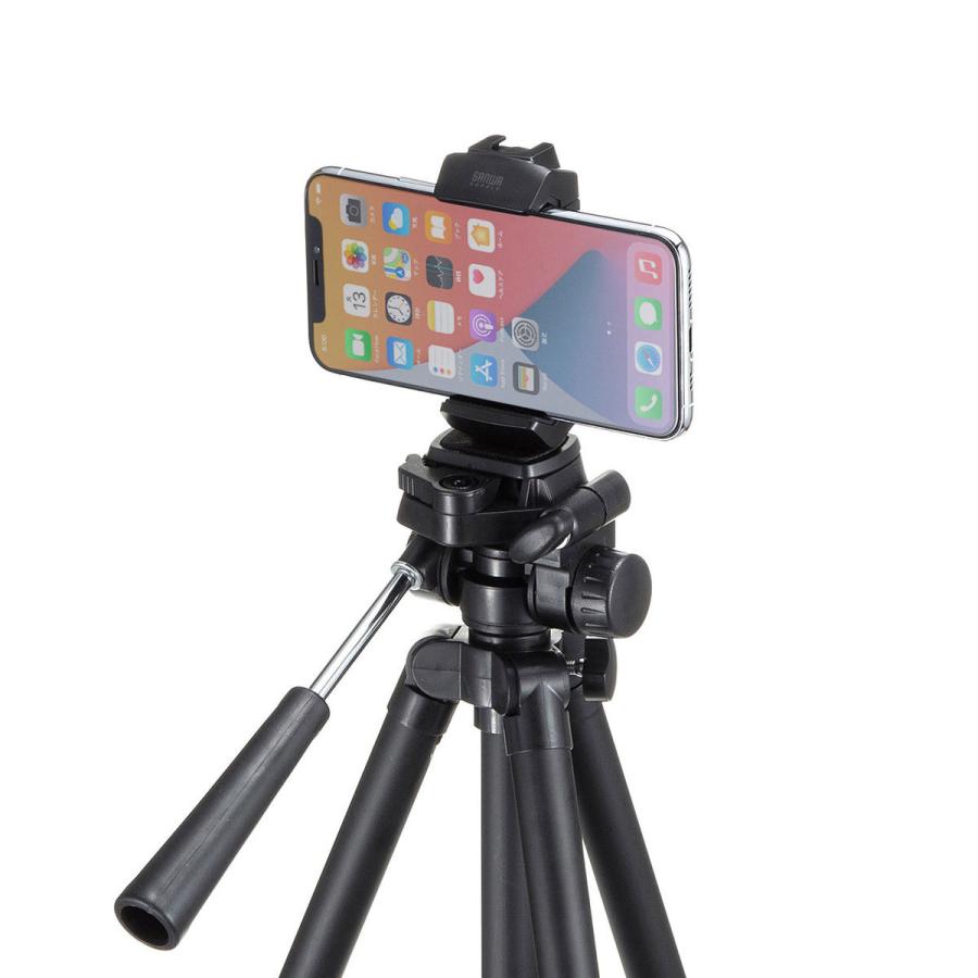 SANWA SUPPLY(サンワサプライ) タブレットPC / スマホ用［〜幅60〜180mm、厚み12mm］ 三脚ホルダー   DG-CAM25 | SANWA SUPPLY | 04