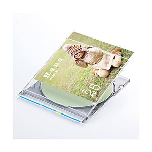 〔インクジェット〕フォト光沢スリムケースカード 0.23mm (A4・カード/10シート・20カード・背ラベル/1シート・20ラベル) JP-INDGK4N | SANWA SUPPLY