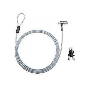 SANWA SUPPLY(サンワサプライ) nanoスロット対応セキュリティワイヤー・シリンダ錠（鍵No.1）   SLE-38S-1 | SANWA SUPPLY