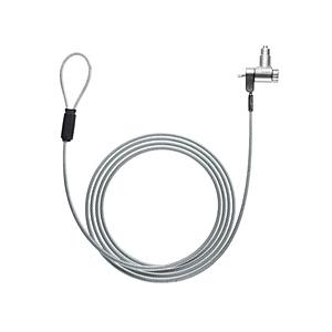 SANWA SUPPLY(サンワサプライ) セキュリティワイヤー スロットマルチ対応 [3ｘ7mm、3.2ｘ4.5mm、2.5ｘ6mm] (eセキュリティ・鍵No.1)  SLE-89S-1 | SANWA SUPPLY